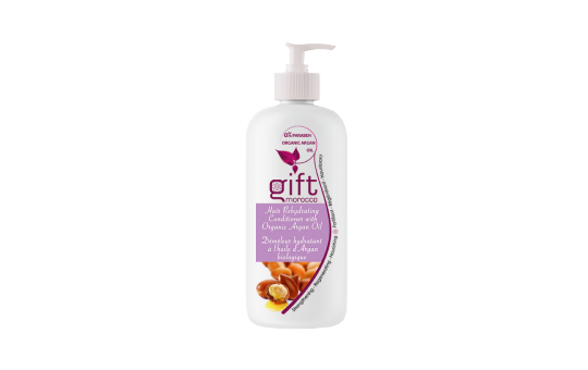 Revitalisant réhydratant pour les cheveux à l’huile d’argan bio