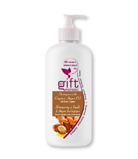 shampoo with organic argan oil gift morocco