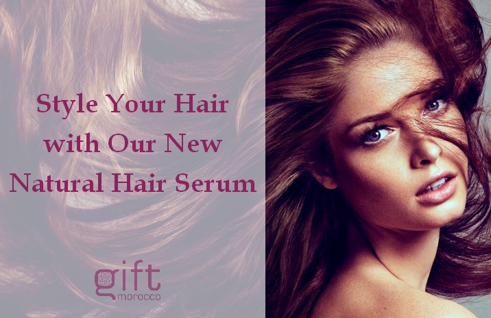Style Your Hair with Our New Natural Hair Serum