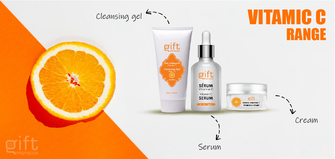 vitamin-c-range-cleansing-gel-serum-cream-gift-morocco-cosmetic-products