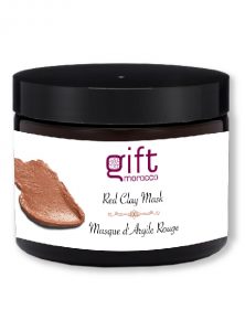 Red clay mask gift morocco skin care natural cosmetic product