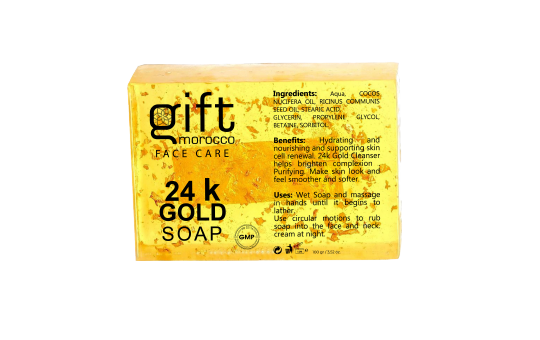 Hard Soap 24K Gold