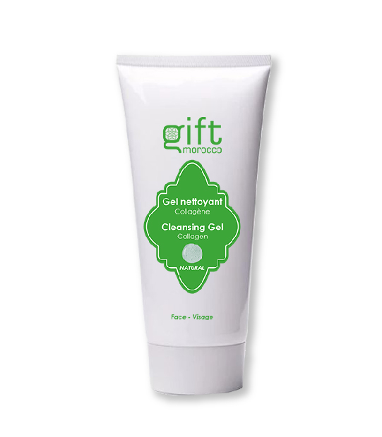 cleansing gel with collagen gift morocco skin care natural cosmetic products