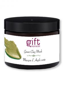 green clay mask gift morocco natural cosmetic products skin care