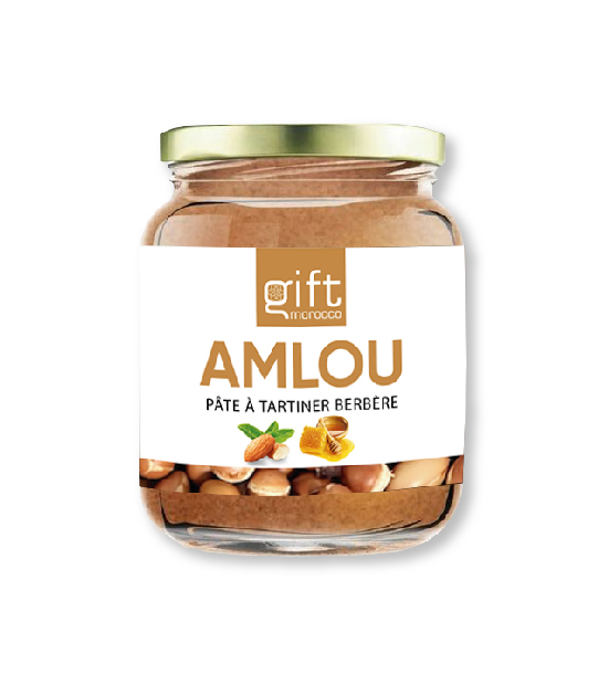 Amlou, Berber spread with Almond, Honey and Argan Oil gift morocco
