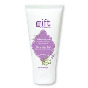 cleansing gel with essential oil of lavender gift morocco